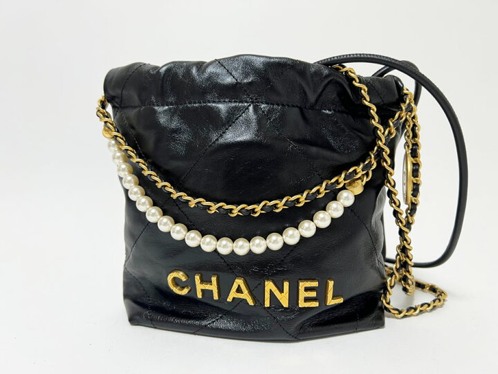 楽天市場】CHANEL シャネル シャネル22 ミニ マトラッセ ショルダー 