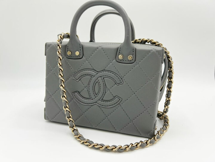 楽天市場】CHANEL シャネル スモール バニティ ケース チェーン 