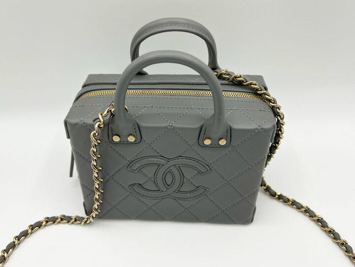 楽天市場】CHANEL シャネル スモール バニティ ケース チェーン 