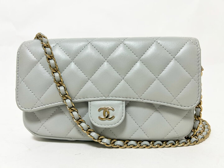 楽天市場】CHANEL シャネル フラップ フォンケース ショルダーバッグ  