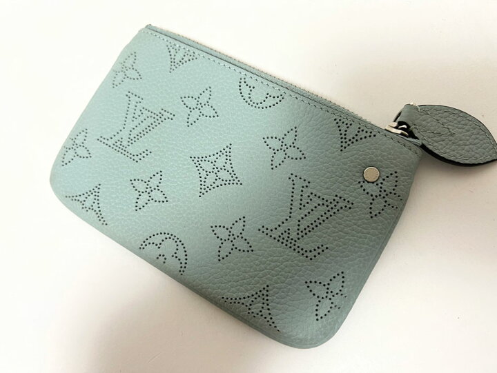 楽天市場】LOUIS VUITTON ルイヴィトン マヒナ レザー ポシェット クレ  