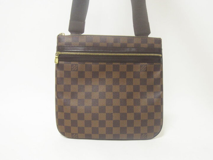 楽天市場】LOUIS VUITTON ルイヴィトン ダミエ ポシェット・ボス  