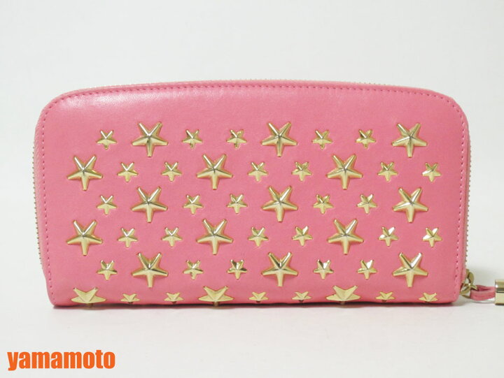 楽天市場】JIMMY CHOO ジミーチュウ ファスナー 財布 スタッズ  