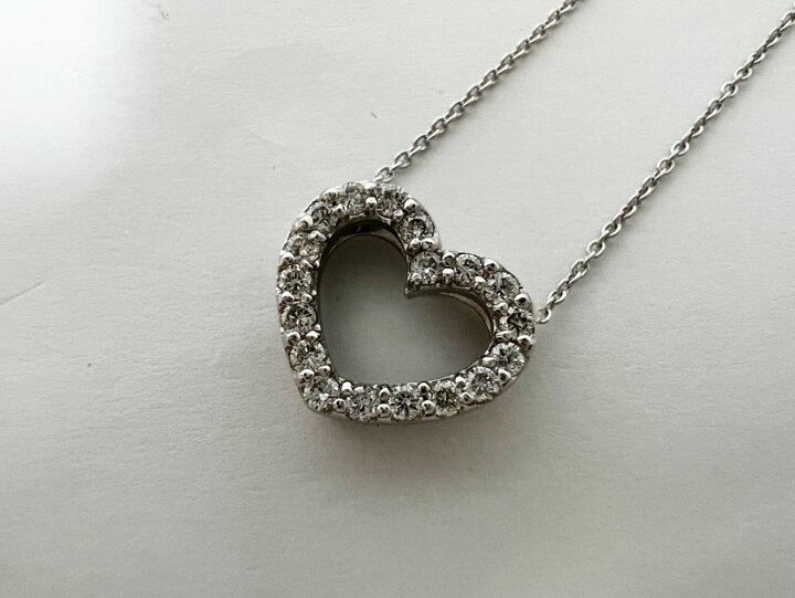 楽天市場】Ponte Vecchio ポンテヴェキオ PV ネックレス ダイヤ ハート  