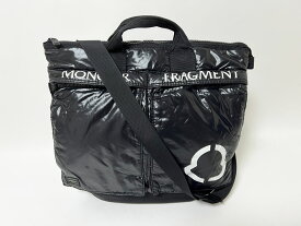 MONCLER モンクレール PORTER ポーター HELMET BAG トートバッグ ショルダーバッグ 2WAY コラボ ブラック ナイロン 美品【中古】