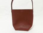 THE ROW ザ ロウ SMALL N/S PARK TOTE スモール パーク トートバッグ ワンショルダーバッグ BURNT WOOD ブラウン系 W1314 L129 新品同様【中古】