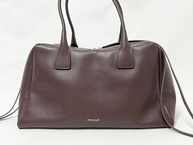 フランツロアー FRENZLAUER ボウリングバッグ トートバッグ レザー ダークブラウン フリンジ 2024AW 超美品【中古】