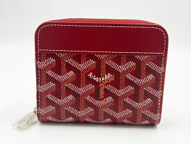 GOYARD ゴヤール MATIGNON マティニョンPM コインケース 財布 ルージュ 購入証明書 MATIGNPMLTY02CL02P 新品同様【中古】