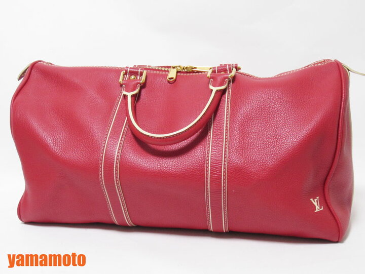 楽天市場】LOUIS VUITTON ルイヴィトン トバコ キーポル50 旅行バッグ  