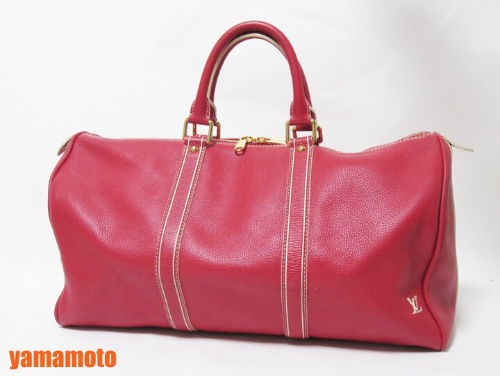 楽天市場】LOUIS VUITTON ルイヴィトン トバコ キーポル50 旅行バッグ 