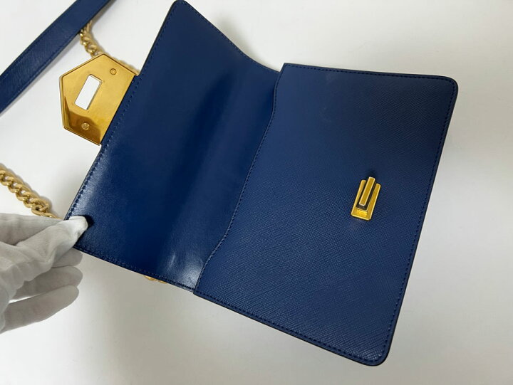楽天市場】PRADA プラダ サフィアーノ ショルダーバッグ 斜め掛け 