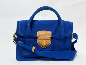 PRADA プラダ カナパ CANAPA ハンドバッグ ショルダーバッグ 2WAY コバルト ブルー COBALTO BN2119【中古】