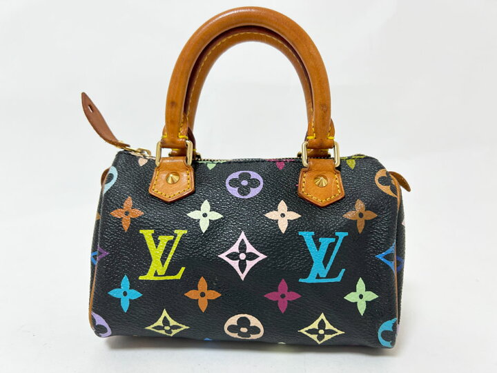 LOUIS VUITTON ルイヴィトン モノグラム マルチカラー ミニスピーディ 
