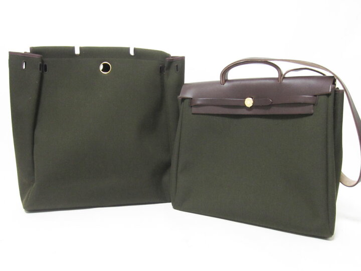 楽天市場】HERMES エルメス エールバッグ MM ショルダーバッグ トート  