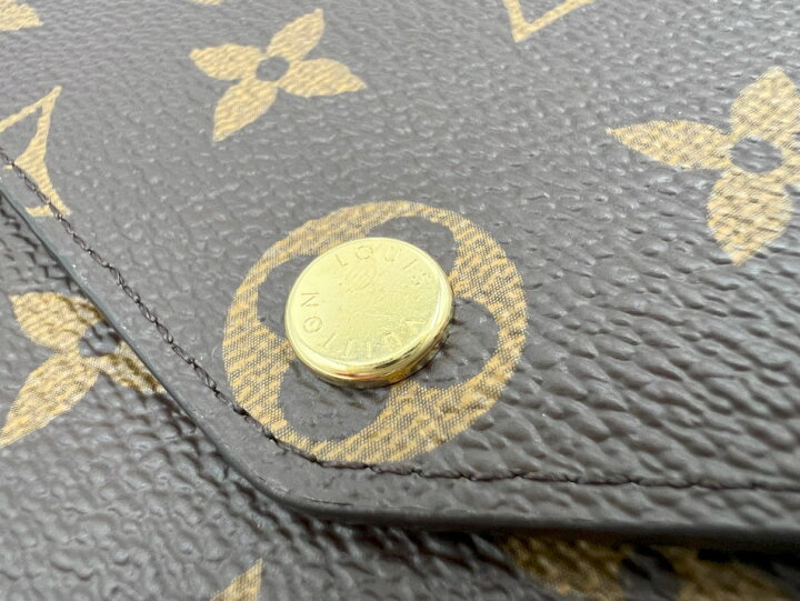 楽天市場】LOUIS VUITTON ルイヴィトン モノグラム ポルトフォイユサラ  