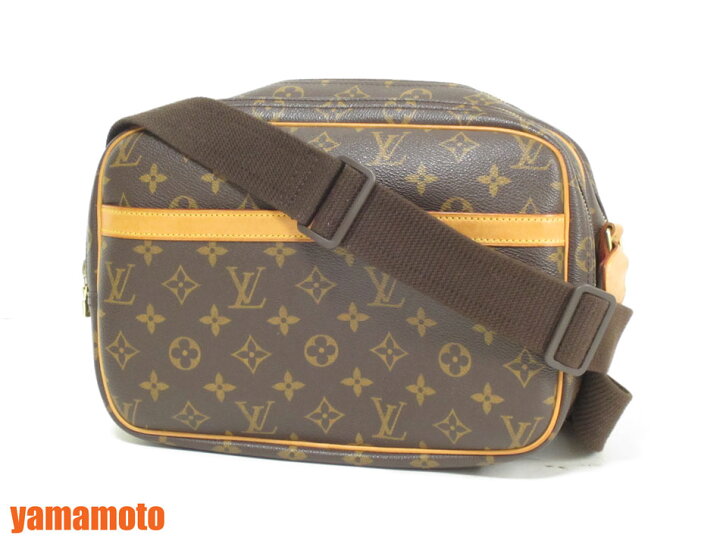 楽天市場】LOUIS VUITTON ルイヴィトン モノグラム リポーターPM  