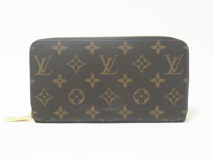 楽天市場】LOUIS VUITTON ルイヴィトン モノグラム ジッピーウォレット  