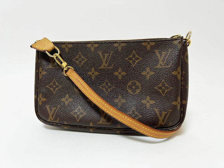 楽天市場】LOUIS VUITTON ルイヴィトン モノグラム ポシェットアクセ 
