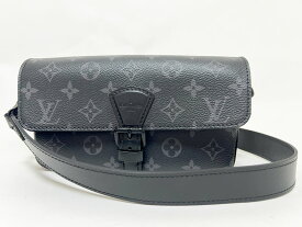 LOUIS VUITTON ルイヴィトン モノグラム エクリプス モンスリ・ウェアラブル ウォレット ショルダーバッグ ボディバッグ M83567 超美品【中古】