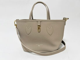 LOUIS VUITTON ルイヴィトン モノグラム ネヴァーフル・インサイドアウト BB リバーシブル トートバッグ ショルダーバッグ グレー ポーチ M12109 新品同様【中古】
