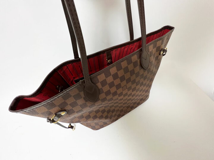 楽天市場】LOUIS VUITTON ルイヴィトン ダミエ ネヴァーフルMM 