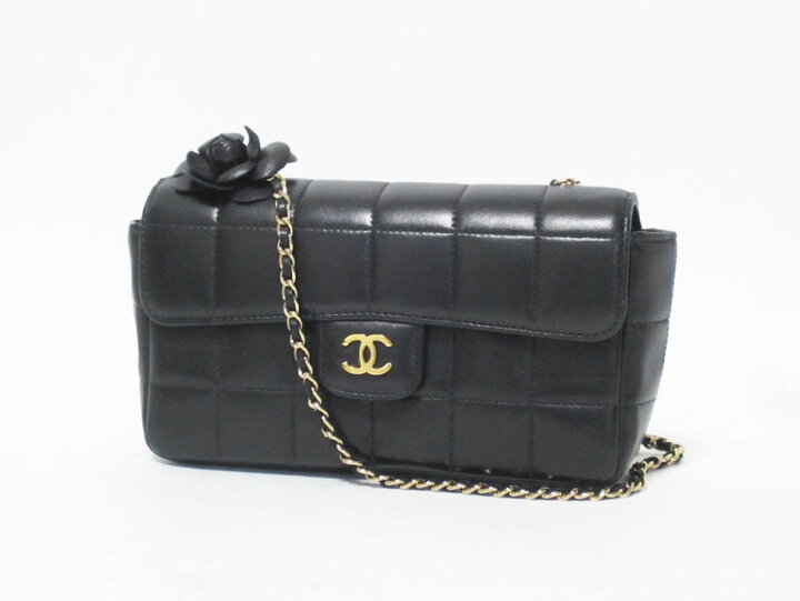 楽天市場】CHANEL シャネル チョコバー チェーンショルダーバッグ 斜め 