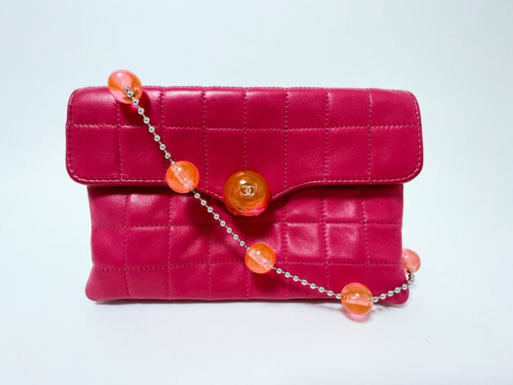 楽天市場】CHANEL シャネル チョコバー チェーンショルダーバッグ  