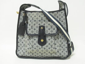 LOUIS VUITTON ルイヴィトン モノグラムミニ ショルダーバッグ ブザスマリーケート ブルー 斜め掛け M92320【中古】