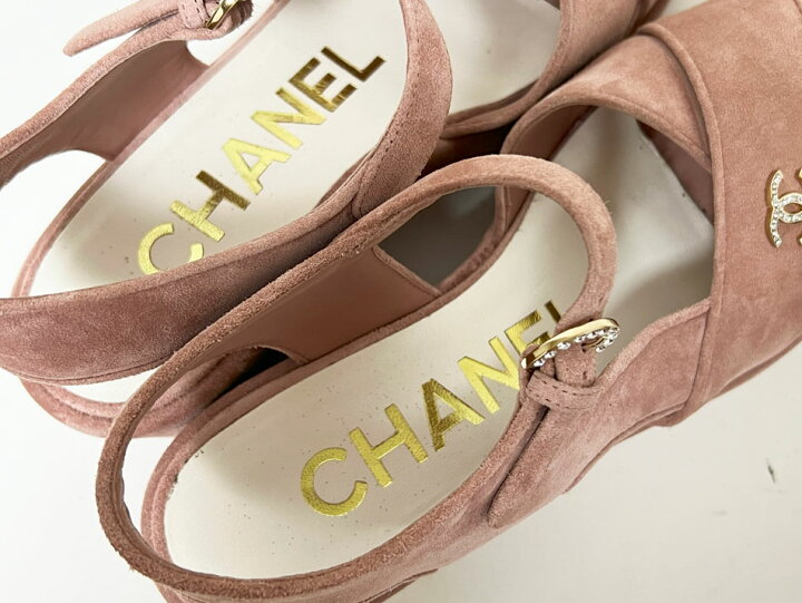 楽天市場】CHANEL シャネル レディース 厚底 サンダル 靴 シューズ 
