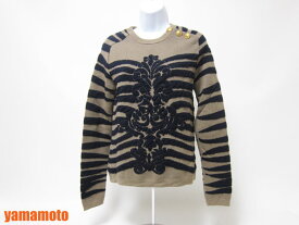 Chloe クロエ セーター ウール XS ベージュ レディース 超美品【中古】