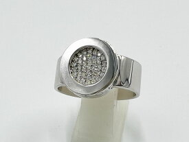 CHANEL シャネル ラロンド ダイヤ リング 指輪 750 K18 WG ホワイトゴールド サイズ：54 新品仕上げ【中古】