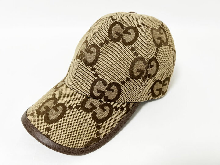 楽天市場】GUCCI グッチ ジャンボGG キャップ ベースボールキャップ 