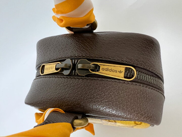 楽天市場】GUCCI adidas グッチ アディダス GG ミニ トップ ハンドル 
