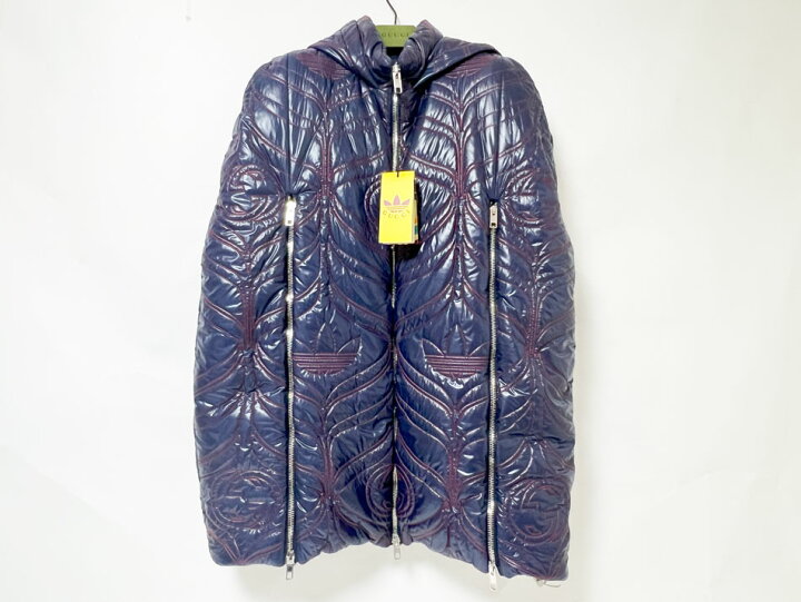 楽天市場】GUCCI adidas グッチ アディダス メンズ ダウンベスト 