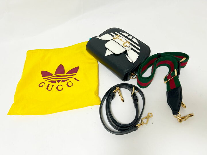 楽天市場】GUCCI adidas グッチ アディダス ホースビット 1955 