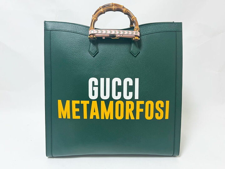 楽天市場】GUCCI adidas グッチ アディダス ダイアナ ラージ トート 