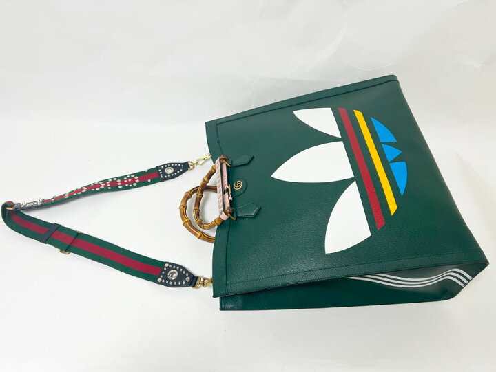 楽天市場】GUCCI adidas グッチ アディダス ダイアナ ラージ トート  