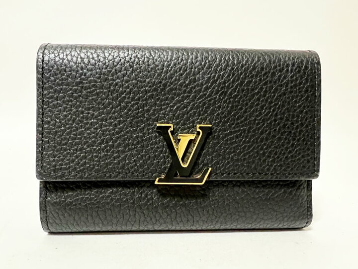 楽天市場】LOUIS VUITTON ルイヴィトン トリヨンレザー ポルトフォイユ  