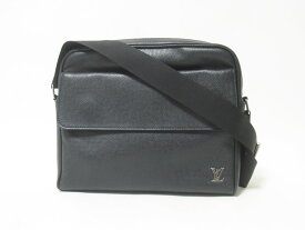 LOUIS VUITTON ルイヴィトン タイガ アレックス・メッセンジャー ショルダーバッグ 斜め掛け メンズ ブラック M30260 【中古】