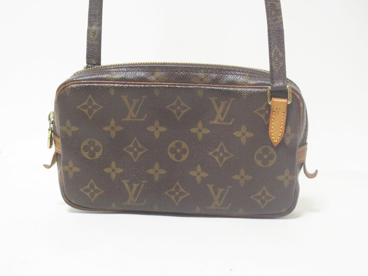 楽天市場】LOUIS VUITTON ルイヴィトン モノグラム ポシェット 