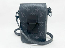 LOUIS VUITTON ルイヴィトン モノグラム エクリプス Sロック ヴェルティカル ウェアラブルウォレット ショルダーバッグ ポーチ メンズ M82252 美品【中古】