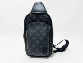 LOUIS VUITTON ルイヴィトン モノグラム エクリプス アヴェニュー・スプリングバッグ PM ボディバッグ メンズ M47137 美品 【中古】
