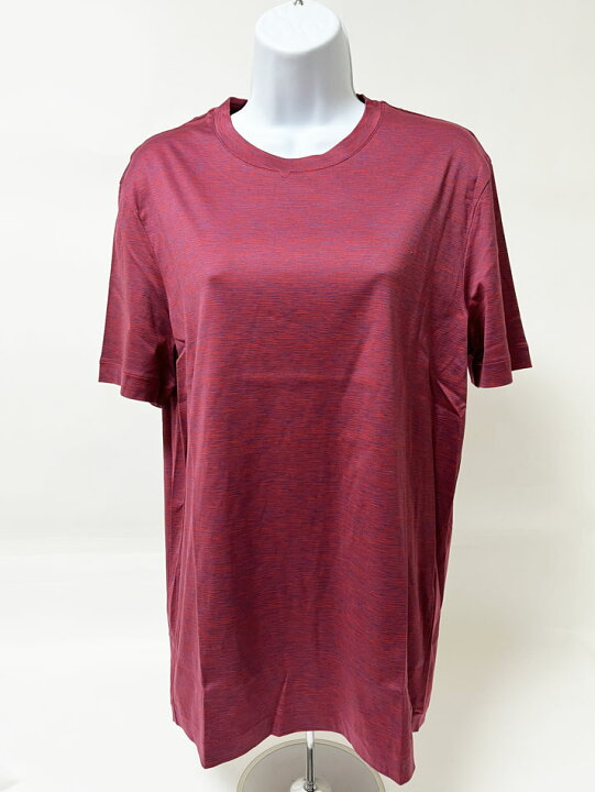 ルイヴィトン メンズ Tシャツ トップス シャツ 半袖 レッド Mサイズ 