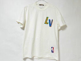 LOUIS VUITTON ルイヴィトン メンズ Tシャツ トップス シャツ 半袖 ヴァージル・アブロー NBA サイズ：L RM212M DT3 HLY20W【中古】