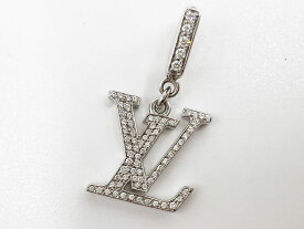 LOUIS VUTTION ルイヴィトン パンダンティフ LV ペンダント チャーム ペルル 750 K18 ホワイトゴールド WG Q93003 新品仕上げ【中古】