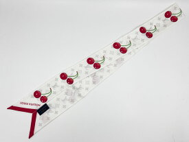 LOUIS VUITTON ルイヴィトン LV × TM バンドーBB・モノグラム チェリー バンドーBB スカーフ ツイリー 村上隆 M94968 美品【中古】