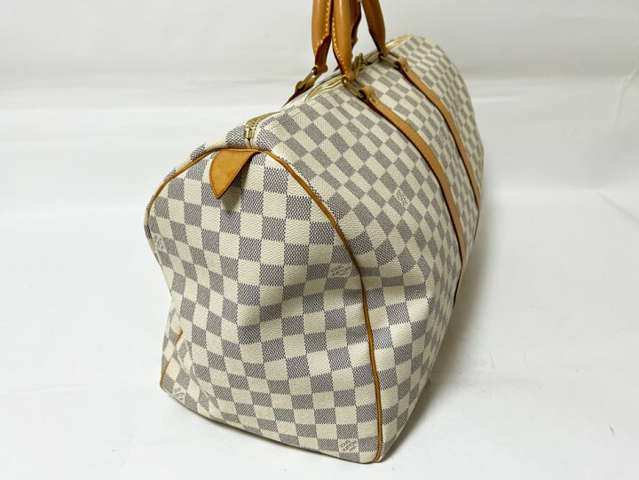 楽天市場】LOUIS VUITTON ルイヴィトン ダミエ アズール キーポル50 