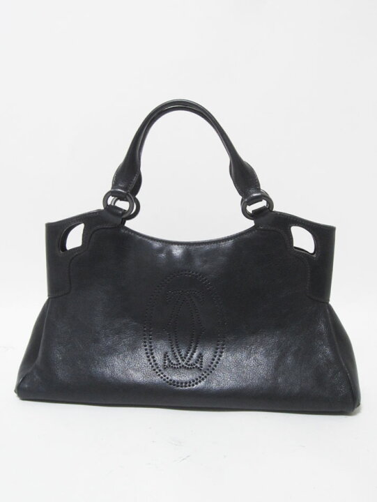 楽天市場】Cartier カルティエ マルチェロ SM ハンドバッグ レザー  