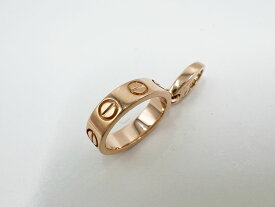 Cartier カルティエ ベビーラブ チャーム ペンダント 750 ピンクゴールド PG 新品仕上げ 【中古】