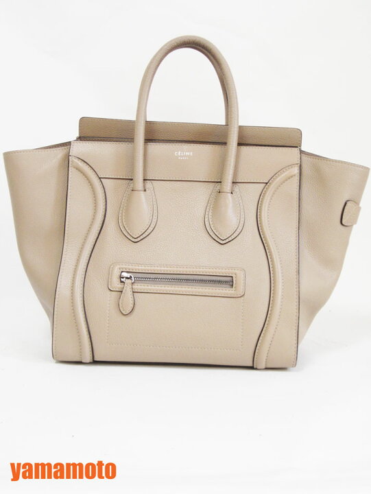 楽天市場】CELINE セリーヌ ハンドバッグ ラゲージ ミニ ショッパー 